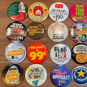 Vintage McDonald’s Pins